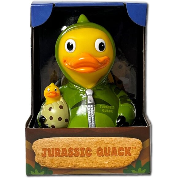 Jurassic Quack Rubber Duck CelebriDucks Collectible Toy - Picture 4 of 5